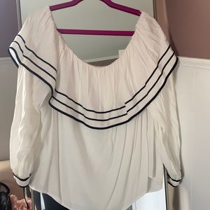 Forever21 2XL White blouse